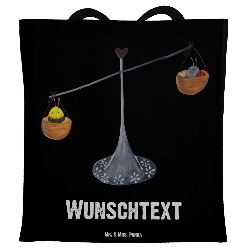 Personalised tote bag Star sign Scale constellations, birthdays, astrology, zodiac, date of birth, month of birth, birthday October, gift September, bumble bee, ladybird, Libra gift, balance, Libra zodiac sign, bee, gift October, Libra, birthday September