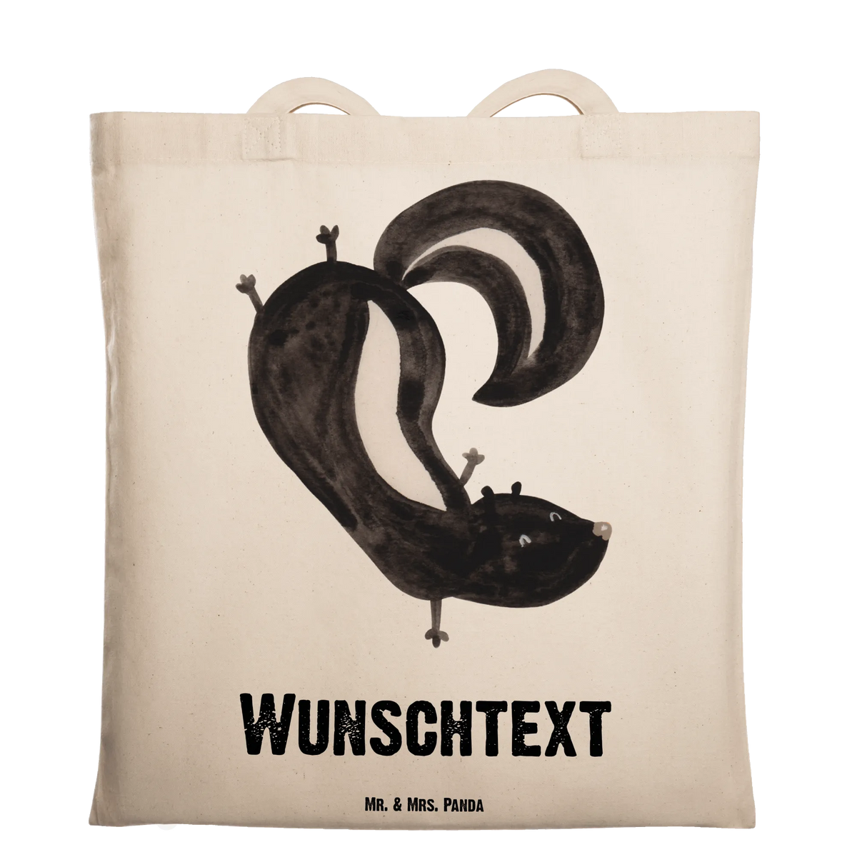 Personalizowana torba skunks stojka Stinktier, Skunk