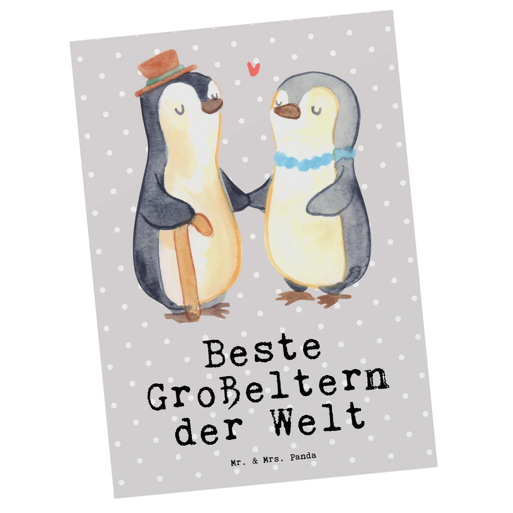 Postcard penguin Best grandparents in the world Ansichtskarten, kunstkarte, Ansichtskarte, Designkarte, bildkarte, Kunstkarten, Motivkarte, Postkarte, spruchkarte, Fotokarte, Postkarten, Grußkarte, einzelkarte, Geschenkidee, Geschenk, Schenken, Mitbringsel, Geburtstag, Geburtstagsgeschenk, für, Danke, Dankeschön, Bedanken, Freude machen, Geschenktipp, Oppa, Omma, Großmama, Opa, Enkelin, Großeltern, Ommi, Enkel, Großvater, Oma, Bester, Omi, Opi. Großpapa, Großmutter, Oppi, Grosseltern, Enkelkind, Kleinigkeit