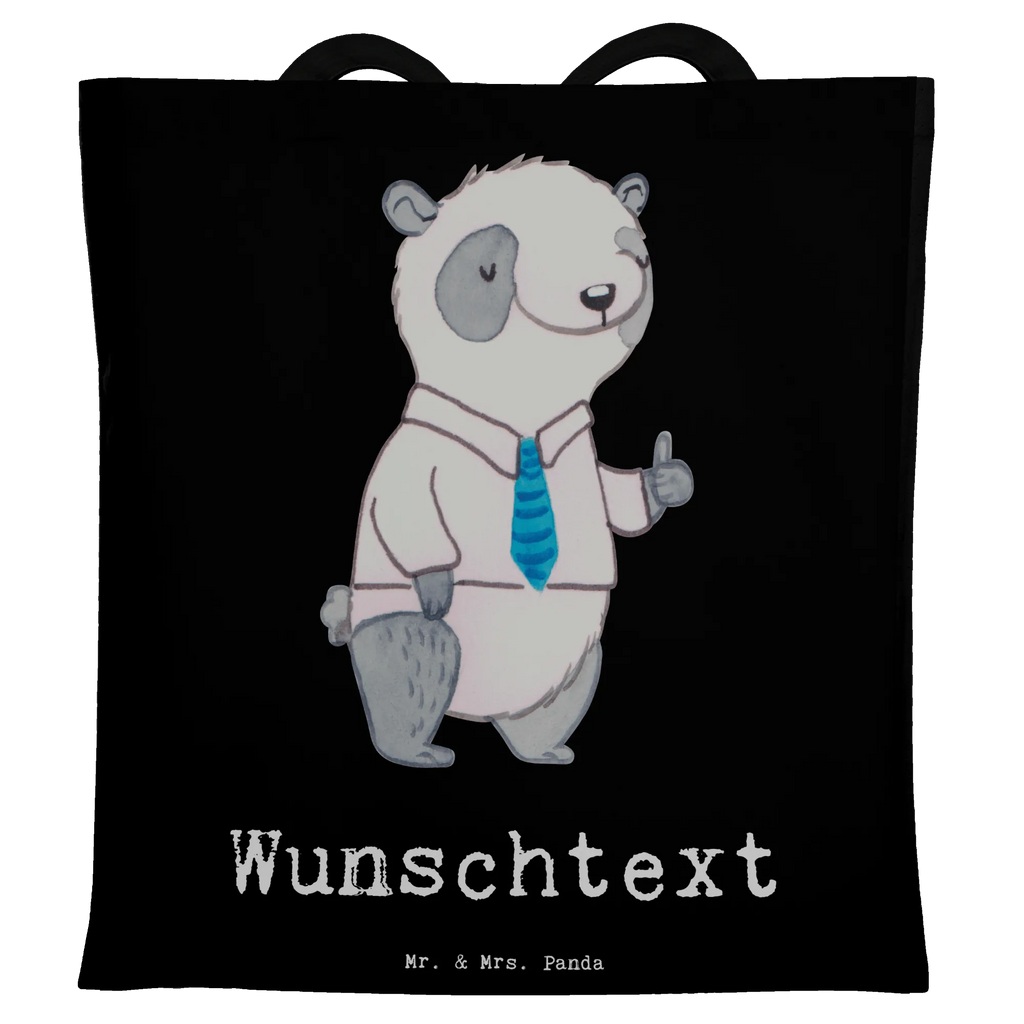 Personalised tote bag panda Best adoptive father in the world for, thank you, gift, giving, birthday, birthday present, gift idea, souvenir, make you happy, gift tip, adoption, adoptive father, adopted