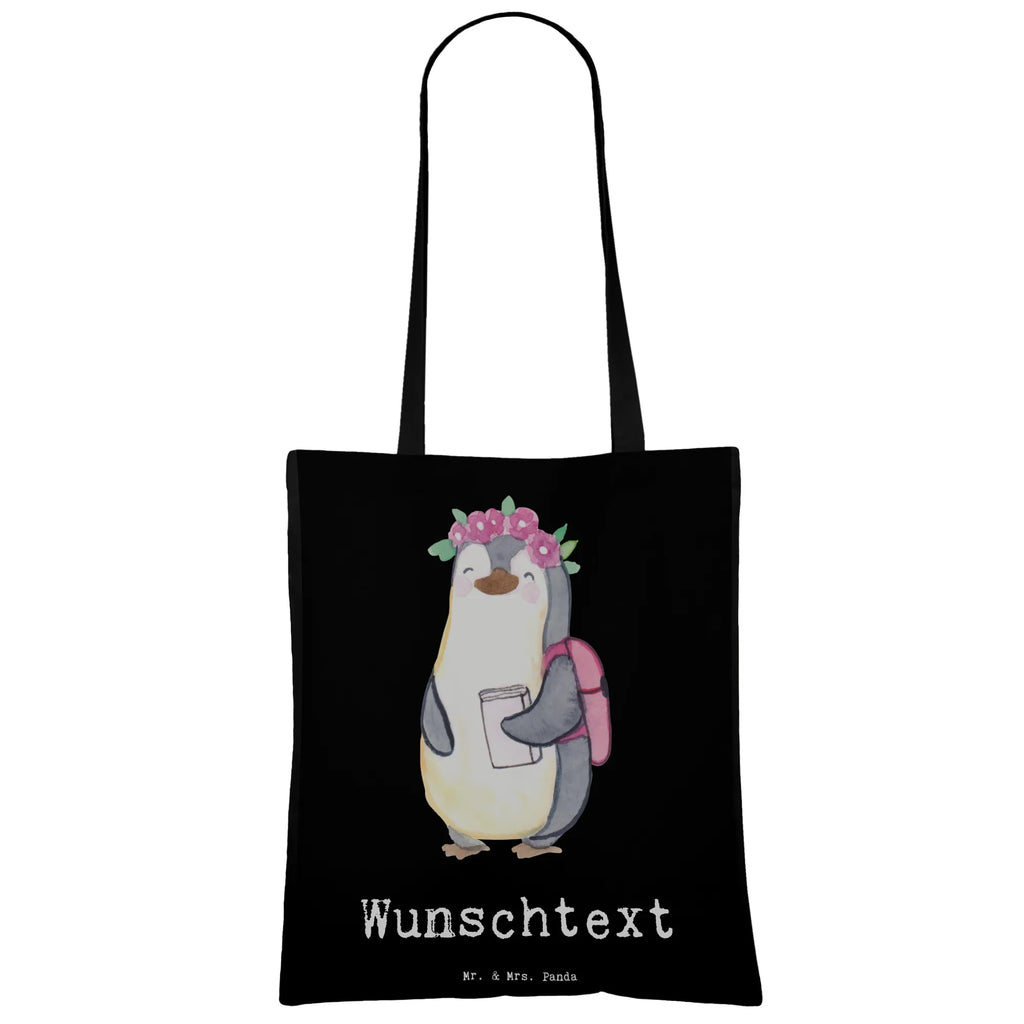 Personalizowana torba Pingwin Najlepsza wnuczka na świecie dla, Dziękuję, Prezent, Wręczyć, Urodziny, Prezent urodzinowy, Pomysł na prezent, Podziękować, Upominek, Sprawić radość, Tip na prezent