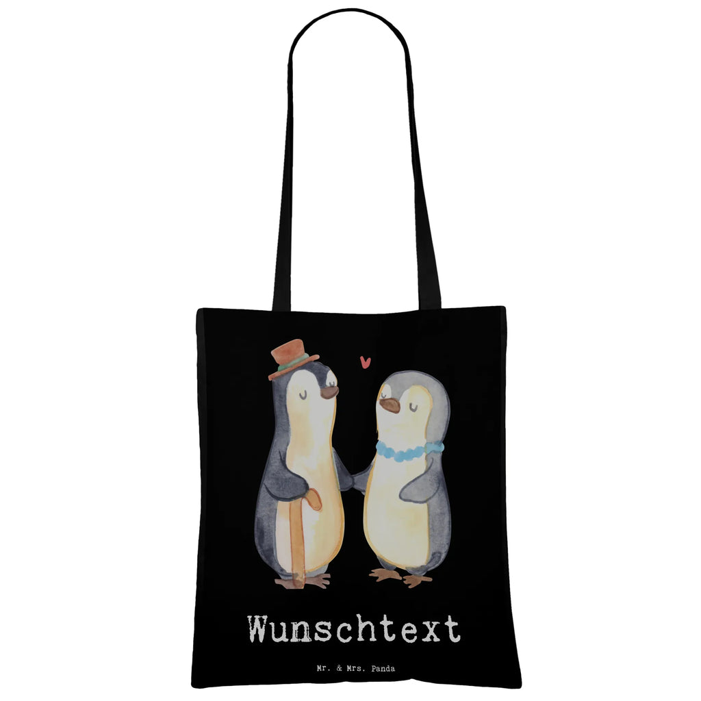 Personalised tote bag penguin Best grandparents in the world for, thank you, gift, giving, birthday, birthday present, gift idea, souvenir, make you happy, gift tip, granddaughter, best, grandpa. Grandpa, little thing, grandma, grandchild, grandfather, grandmother, oppa, Grandparents, grandpa, grandson, oppi, grandparents