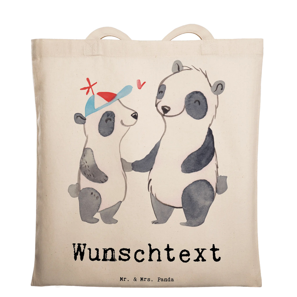 Personalised tote bag panda best cousin in the world for, thank you, gift, giving, birthday, birthday present, gift idea, souvenir, make you happy, gift tip, uncle&#39;s son, cousin, family, kin, aunt&#39;s son, Cousin