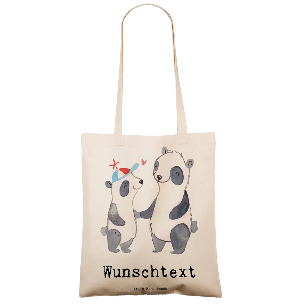 Personalisierte Tragetasche Panda Bester Vater der Welt Tüte, Personalisierter Beutel, Einkaufsbeutel, Stoffbeutel mit Namen, Personalisierte Jutetasche, Personalisierte Tasche, Einkaufstasche mit Namen, Shopper, Strandtasche, Tragetasche mit Namen, Schultertasche, Personalisierte Kindergartentasche, Personalisierte Beuteltasche, Personalisierter Jutebeutel, Personalisierter Stoffbeutel, Umhängetasche, Personalisierte Einkaufstasche, Geschenkidee, Geschenk, Schenken, Mitbringsel, Geburtstag, Geburtstagsgeschenk, für, Danke, Dankeschön, Bedanken, Freude machen, Geschenktipp, Papa, Papi, Eltern, Vati, Geschenk Vater, Familie, Mann, Paps, Vater, Dad, Daddy, Kleinigkeit, Bester