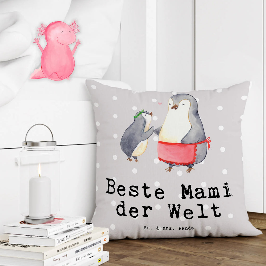 Cushion penguin Best mom in the world cushion, bedroom, 40x40, bed, pillow case, pillows, settee, soft, Pillow, fluffy, 40 x 40, couch, sofa, pad, for, thank you, gift, giving, birthday, birthday present, gift idea, souvenir, make you happy, gift tip, Ma, Thank You, Mommy, Mother, Super Mom, Mother&#39;s Day, Mama, Mutti, Daughter, Best Mom, Best, Son