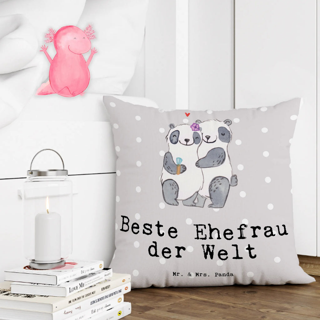 Cushion panda best wife in the world Sofakissen, Dekokissen Sofa, Kissen 40x40, Zierkissen, Kopfkissen 40x40, Dekokissen 40x40, Kissenhülle, Kissenbezug 40x40, Kissenbezüge, Kissen, Dekokissen, Kissenhülle 40x40, Couchkissen, Kopfkissen, Kissen 40x40 Waschbar, sitzkissen, Motivkissen, Sofakissen 40x40, sofakissen, für, Dankeschön, Geschenk, Schenken, Geburtstag, Geburtstagsgeschenk, Geschenkidee, Danke, Bedanken, Mitbringsel, Freude machen, Geschenktipp, Gattin, Traumfrau, Ehepartner, Ehe, Freundin, Partnerin, Braut, Ehefrau, Hochzeit, Kleinigkeit, Lebensgefährtin, Beste, Liebling, Frau