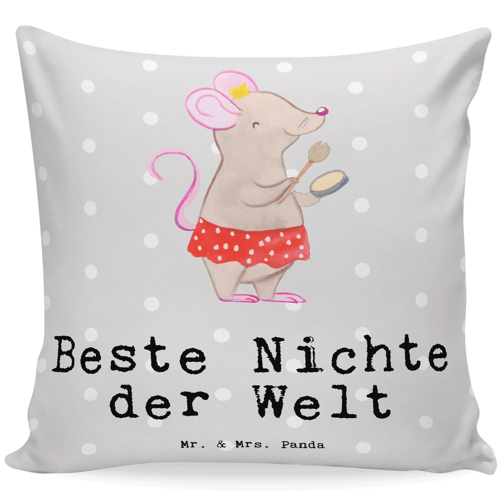Cushion Mouse best niece in the world pillows, Pillow, bed, pad, sofa, fluffy, 40x40, couch, 40 x 40, cushion, soft, pillow case, bedroom, settee, for, thank you, gift, giving, birthday, birthday present, gift idea, souvenir, make you happy, gift tip, godchild, uncle, christening, brother&#39;s daughter, godmother, godfather, aunt, Niece, sister&#39;s daughter, best