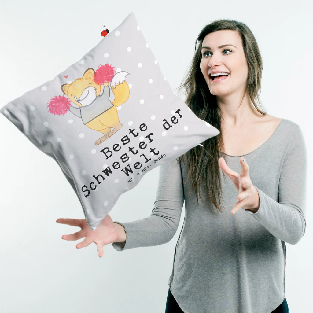 40x40 Kissen Fuchs Beste Schwester der Welt Zierkissen, microfaser kopfkissen, Polsterkissen, kuschelkissen 40x40, microfaser dekokissen, Couchkissen, couchkissen 40x40, Sofakissen, Dekokissen, Motivkissen, Dekokissen 40x40, Kopfkissen 40x40, microfaser sofakissen, Dekokissen Sofa, couch kissen, Mikrofaser Kissen, kissen für sofa, kissen 40 x 40, 40x40 kissen, Kissen, kissen mikrofaser, microfaser zierkissen, deko kissen, 40 X 40 Kissen, sofa kissen, Kuschelkissen, kuschel kissen, Sofakissen 40x40, wohnzimmer kissen, wurfkissen, zierkissen 40x40, kissen für couch, Kopfkissen, Kissen 40x40, zier kissen, Geschenkidee, Geschenk, Schenken, Mitbringsel, Geburtstag, Geburtstagsgeschenk, für, Danke, Dankeschön, Bedanken, Freude machen, Geschenktipp, Kleinigkeit, Beste, Sister, Schwesterherz, Tochter, Geschwister, Familie, Schwester