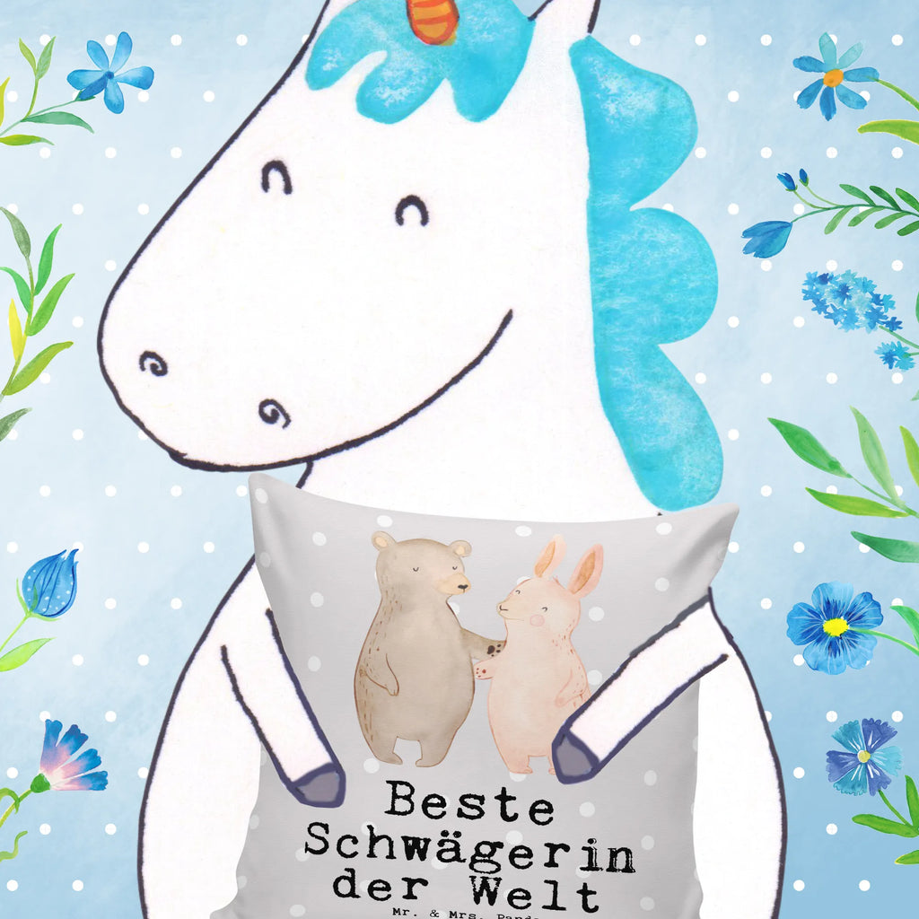 40x40 poduszka królik Najlepsza szwagierka na świecie dla, Dziękuję, Prezent, Wręczyć, Urodziny, Prezent urodzinowy, Pomysł na prezent, Podziękować, Upominek, Sprawić radość, Tip na prezent