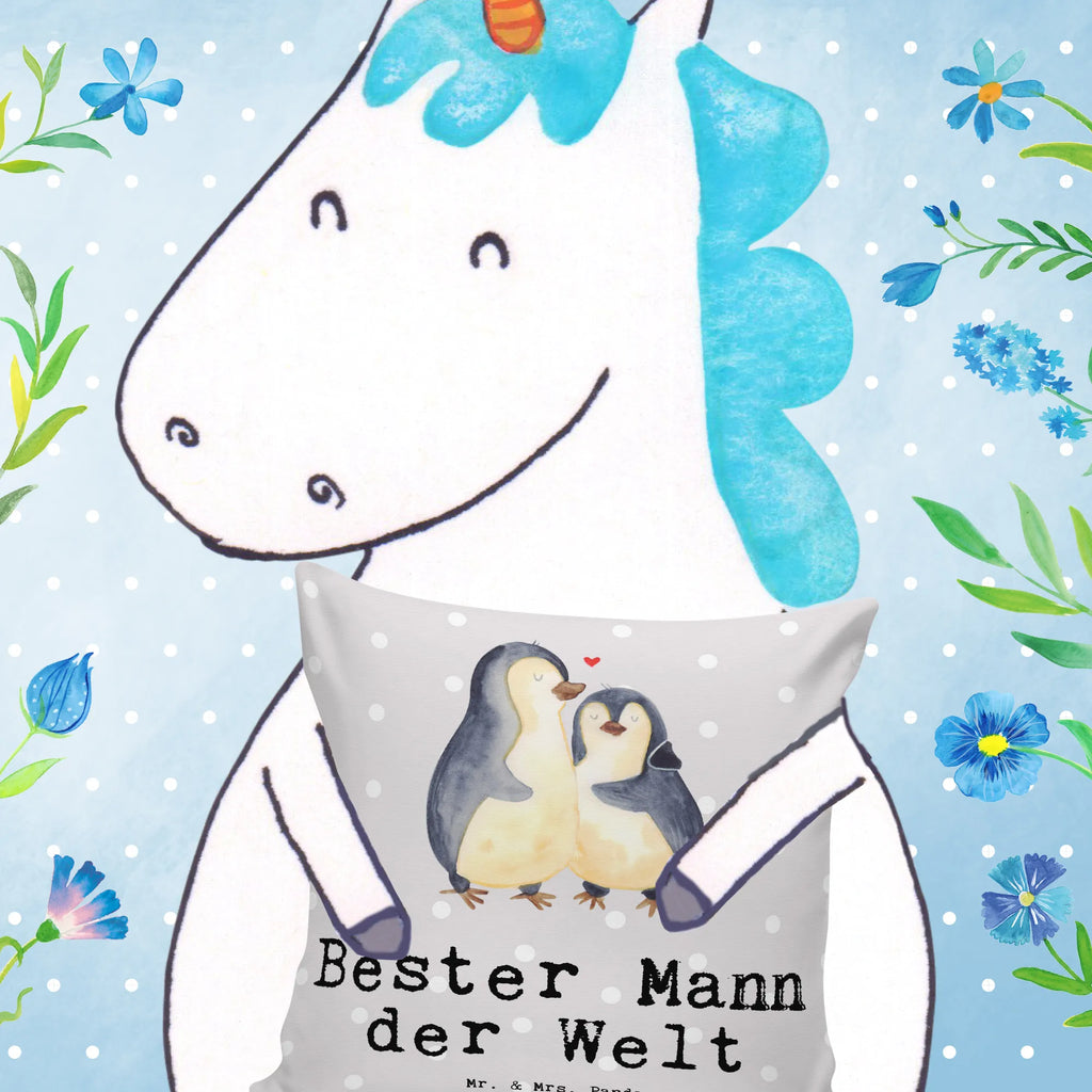 40x40 poduszka pingwin Najlepszy mężczyzna na świecie dla, Dziękuję, Prezent, Wręczyć, Urodziny, Prezent urodzinowy, Pomysł na prezent, Podziękować, Upominek, Sprawić radość, Tip na prezent