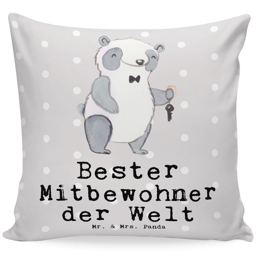 40x40 Kissen Panda Bester Mitbewohner der Welt Sofakissen, Kissenbezug 40x40, Kissenbezüge, sitzkissen, Kissen, Kissen 40x40, Zierkissen, Kopfkissen 40x40, Kissenhülle, Kissen 40x40 Waschbar, Couchkissen, Kissenhülle 40x40, Dekokissen 40x40, Sofakissen 40x40, Kopfkissen, Dekokissen, sofakissen, Motivkissen, Dekokissen Sofa, für, Dankeschön, Geschenk, Schenken, Geburtstag, Geburtstagsgeschenk, Geschenkidee, Danke, Bedanken, Mitbringsel, Freude machen, Geschenktipp, Zimmernachbar, Wohngemeinschaft, Zimmerkollege, Zimmergenosse, Stubenkamerad, Mitbewohner, WG, WG-Bewohner