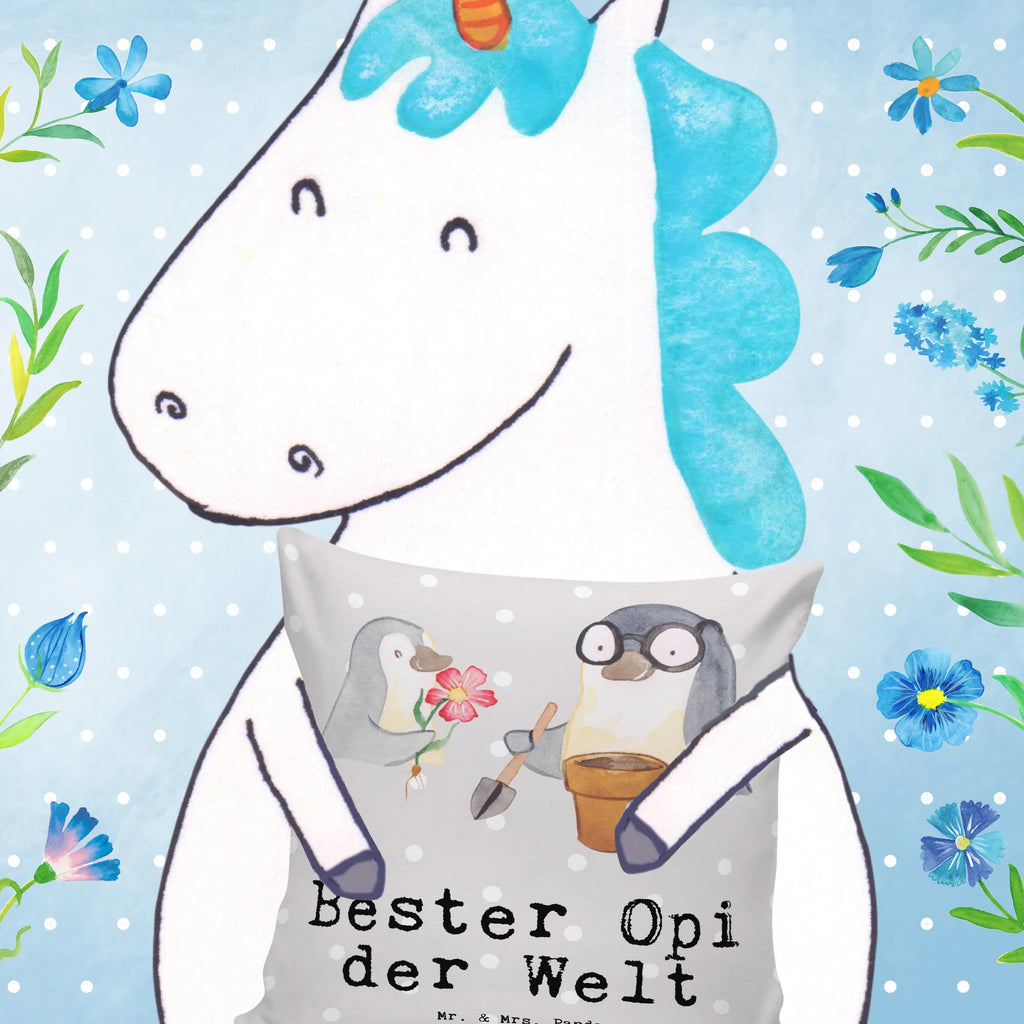 40x40 poduszka Pingwin Najlepszy dziadek na świecie dla, Dziękuję, Prezent, Wręczyć, Urodziny, Prezent urodzinowy, Pomysł na prezent, Podziękować, Upominek, Sprawić radość, Tip na prezent