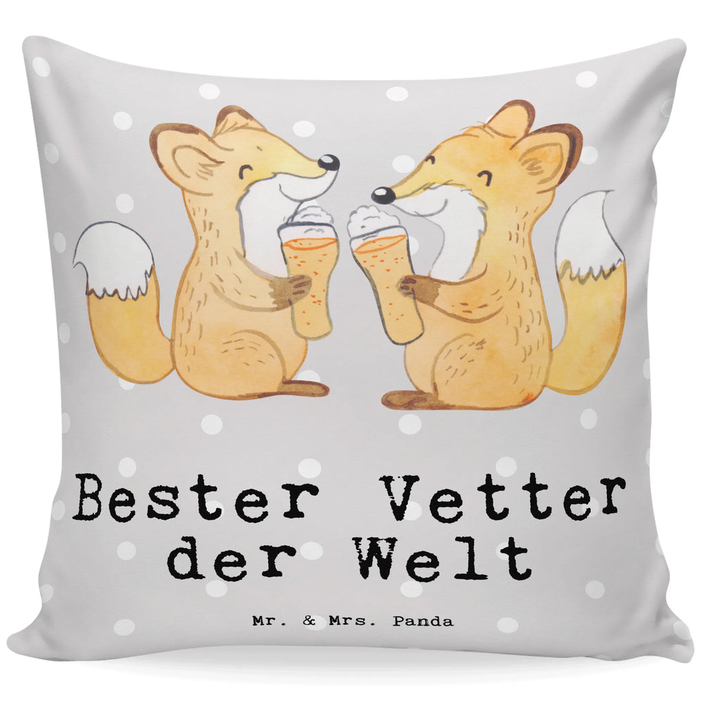 Cushion Fox Best cousin in the world cushion, sofa, pillows, 40 x 40, 40x40, pillow case, couch, pad, Pillow, settee, bed, fluffy, bedroom, soft, for, thank you, gift, giving, birthday, birthday present, gift idea, souvenir, make you happy, gift tip, uncle&#39;s son, Cousin, kin, aunt&#39;s son, cousin, family