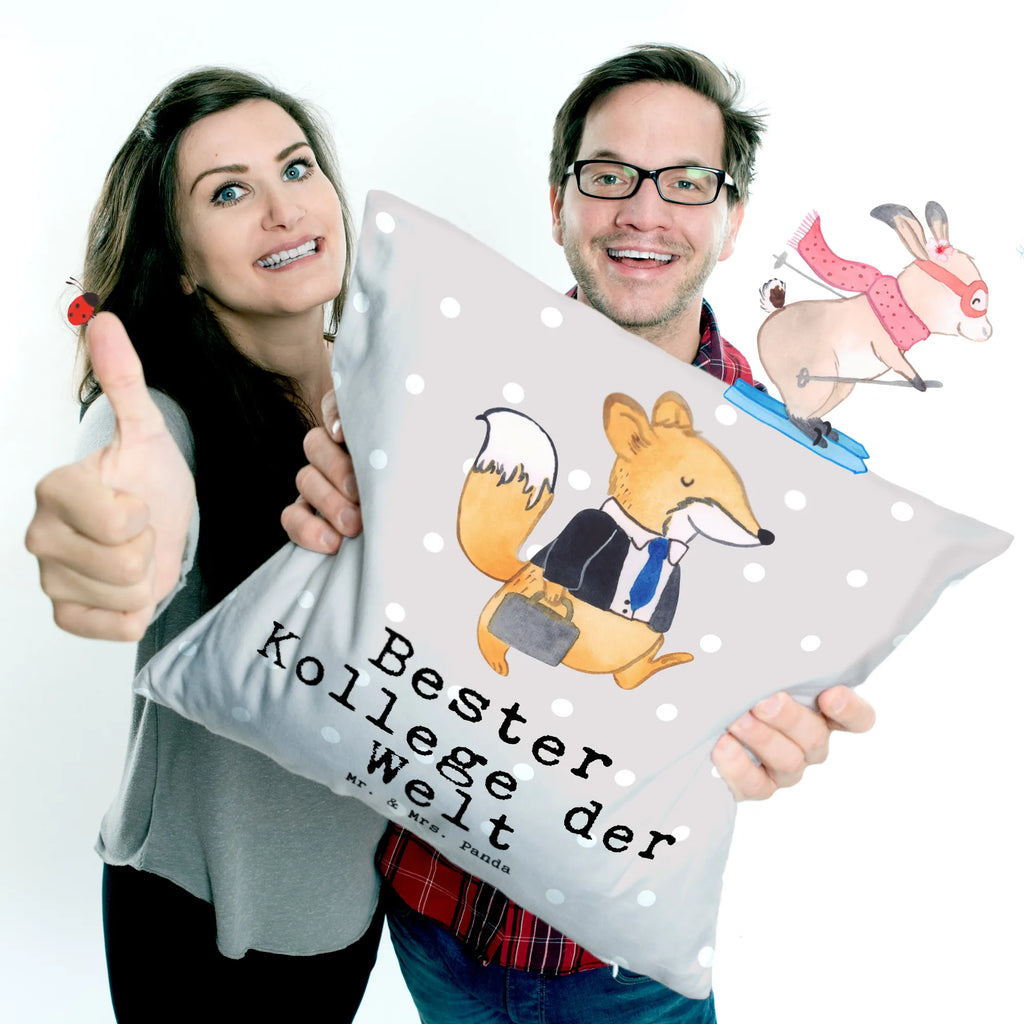 40x40 poduszka lis Najlepszy kolega na świecie dla, Dziękuję, Prezent, Wręczyć, Urodziny, Prezent urodzinowy, Pomysł na prezent, Podziękować, Upominek, Sprawić radość, Tip na prezent