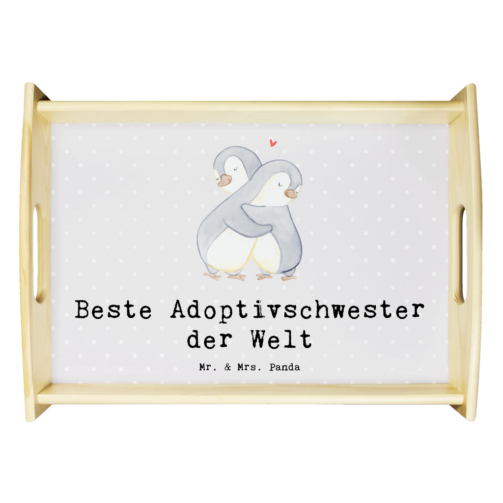 Serviertablett Pinguin Beste Adoptivschwester der Welt couchtablett, Holztablett, serviertablett aus holz, tragetablett, Serviertablett, ablagetablett, tablett für getränke, sofatablett, tablett holz, Frühstückstablett, tablett für bett, serviertablett holz, Küchentablett, bett tablett, kaffeetablett, tablett zum servieren, betttablett, teetablett, Tablett, holz serviertablett, tablett aus holz, tablett für essen, getränketablett, echtholz tablett, essenstablett, Servier Tablett, Geschenkidee, Geschenk, Schenken, Mitbringsel, Geburtstag, Geburtstagsgeschenk, für, Danke, Dankeschön, Bedanken, Freude machen, Geschenktipp, Sister, Beste, Geschwister, Kleinigkeit, Adoptivschwester, Adoptiert, Schwester, Familie, Tochter, Schwesterherz, Adoptiv