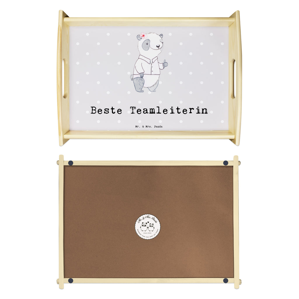 Serviertablett Panda Beste Teamleiterin Küchentablett, Holztablett, Tablett, Frühstückstablett, Serviertablett, Dekotablett, für, Dankeschön, Geschenk, Schenken, Geburtstag, Geburtstagsgeschenk, Geschenkidee, Danke, Bedanken, Mitbringsel, Freude machen, Geschenktipp, Leiterin, Vorgesetzte, Seminarleiterin, Kollegin, Ruhestand, Chefin, Gruppenleiterin, Abschiedsgeschenk, Teamleiterin, Abschied