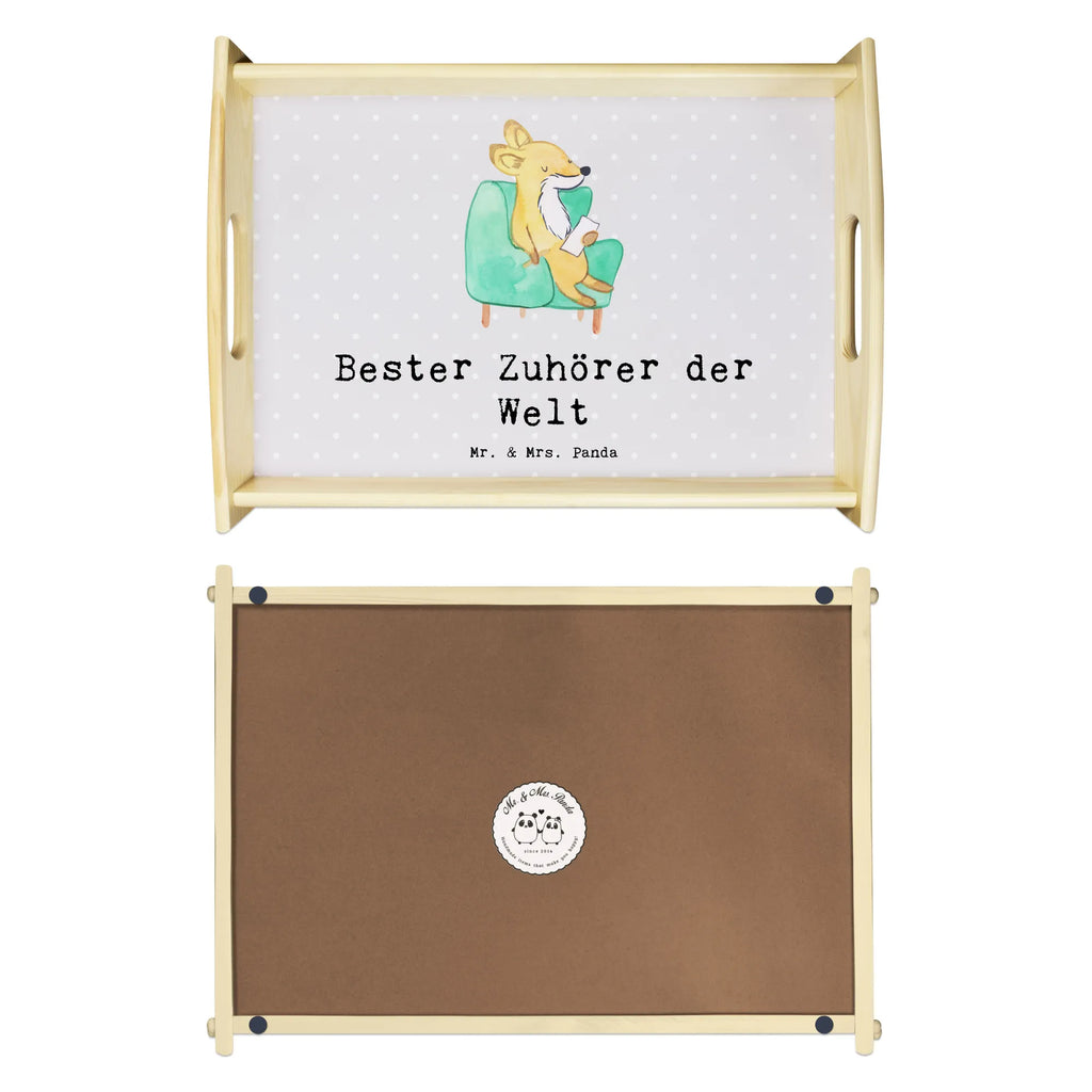 Serviertablett Fuchs Bester Zuhörer der Welt echtholz tablett, couchtablett, serviertablett holz, Frühstückstablett, Serviertablett, Servier Tablett, serviertablett aus holz, tragetablett, holz serviertablett, getränketablett, tablett für bett, sofatablett, bett tablett, betttablett, essenstablett, tablett aus holz, Tablett, Holztablett, tablett für essen, tablett für getränke, tablett holz, ablagetablett, Küchentablett, teetablett, tablett zum servieren, kaffeetablett, Geschenkidee, Geschenk, Schenken, Mitbringsel, Geburtstag, Geburtstagsgeschenk, für, Danke, Dankeschön, Bedanken, Freude machen, Geschenktipp, Zuhörer, Freundin, Freund, Offenes Ohr, Hilfe, Hilfsbereit