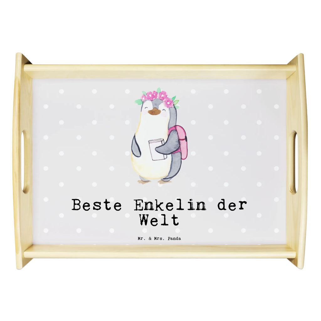 Serviertablett Pinguin Beste Enkelin der Welt Dekotablett, Holztablett, Frühstückstablett, Küchentablett, Serviertablett, Tablett, für, Dankeschön, Geschenk, Schenken, Geburtstag, Geburtstagsgeschenk, Geschenkidee, Danke, Bedanken, Mitbringsel, Freude machen, Geschenktipp, Opa, Enkelkind, Taufe, Großtochter, Kind von Tochter, Oma, Kind von Sohn, Enkelin, Enkeltochter