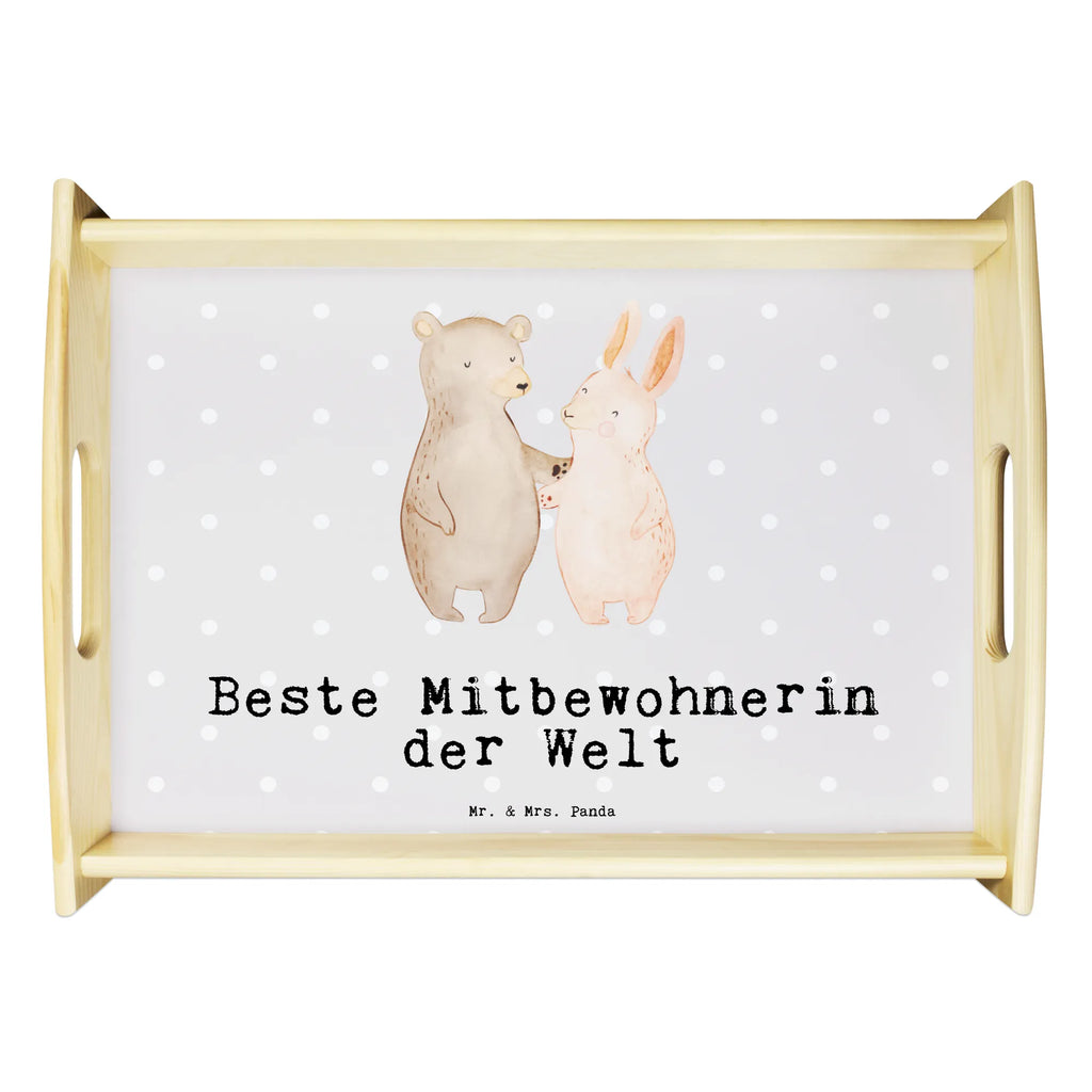 Serviertablett Hase Beste Mitbewohnerin der Welt Holztablett, Tablett, Dekotablett, Küchentablett, Serviertablett, Frühstückstablett, für, Dankeschön, Geschenk, Schenken, Geburtstag, Geburtstagsgeschenk, Geschenkidee, Danke, Bedanken, Mitbringsel, Freude machen, Geschenktipp, WG, Zimmernachbarin, Zimmerkollegin, Wohngemeinschaft, Zimmergenossin, WG-Bewohnerin, Mitbewohnerin, Stubenkameradin
