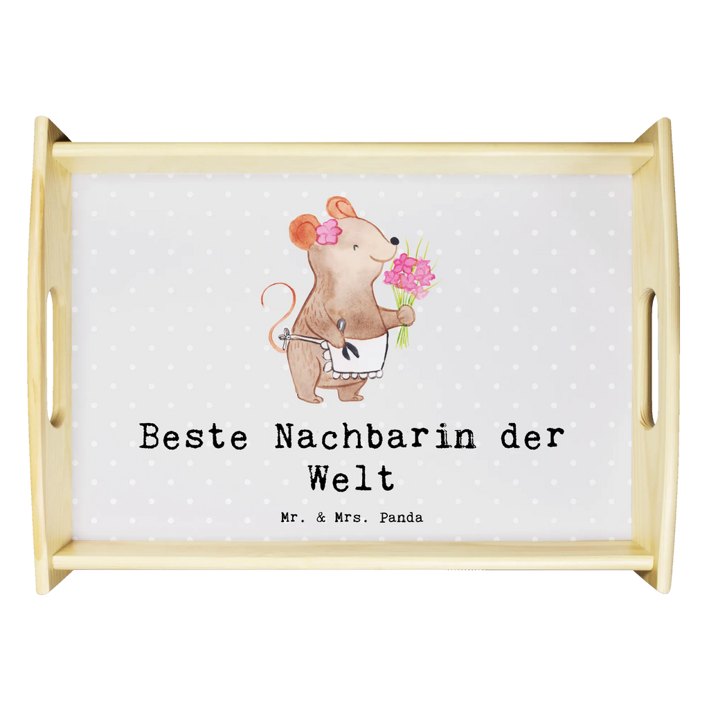 Serviertablett Maus Beste Nachbarin der Welt Dekotablett, Holztablett, Tablett, Serviertablett, Küchentablett, Frühstückstablett, für, Dankeschön, Geschenk, Schenken, Geburtstag, Geburtstagsgeschenk, Geschenkidee, Danke, Bedanken, Mitbringsel, Freude machen, Geschenktipp, Nachbarin, Bewohnerin, Freundin, Angrenzer, Nachbarschaft, Nachbarn, Anwohnerin, Freundschaft