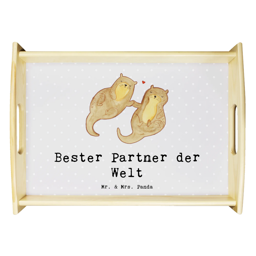 Serving tray otter Best partner in the world Serviertablett, Holztablett, Frühstückstablett, Dekotablett, Tablett, Küchentablett, für, Dankeschön, Geschenk, Schenken, Geburtstag, Geburtstagsgeschenk, Geschenkidee, Danke, Bedanken, Mitbringsel, Freude machen, Geschenktipp, Liebe, Partner, Ehepartner, Lebensgefährte, Ehefrau, Ehemann. Freundin, Mann, Paar, Frau, Freund