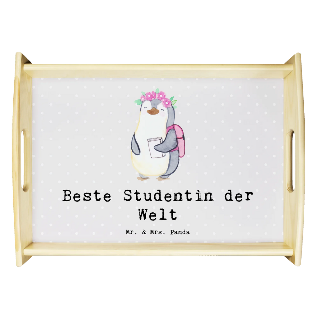 Serviertablett Pinguin Beste Studentin der Welt Holztablett, tablett aus holz, tragetablett, tablett holz, getränketablett, couchtablett, teetablett, tablett für bett, bett tablett, Serviertablett, serviertablett aus holz, Tablett, Küchentablett, essenstablett, echtholz tablett, Frühstückstablett, kaffeetablett, betttablett, tablett zum servieren, serviertablett holz, tablett für getränke, holz serviertablett, tablett für essen, ablagetablett, Servier Tablett, sofatablett, Geschenkidee, Geschenk, Schenken, Mitbringsel, Geburtstag, Geburtstagsgeschenk, für, Danke, Dankeschön, Bedanken, Freude machen, Geschenktipp, Studienabschluss, Tochter, Universität, Spaß, Studentin, Hochschule, Studium, Alumni, Musterschülerin, Witzig, Studenten, Uni, Abschluss, Lustig