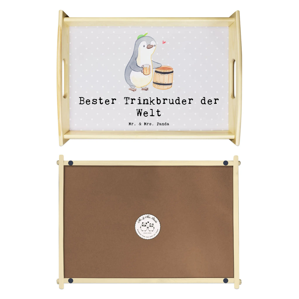 Serviertablett Pinguin Bester Trinkbruder der Welt Tablett, Frühstückstablett, Dekotablett, Küchentablett, Holztablett, Serviertablett, für, Dankeschön, Geschenk, Schenken, Geburtstag, Geburtstagsgeschenk, Geschenkidee, Danke, Bedanken, Mitbringsel, Freude machen, Geschenktipp, Kumpel, Trinken, Saufkumpane, Trinkbruder, Party, Kleinigkeit, Kumpane, Trinkkumpel