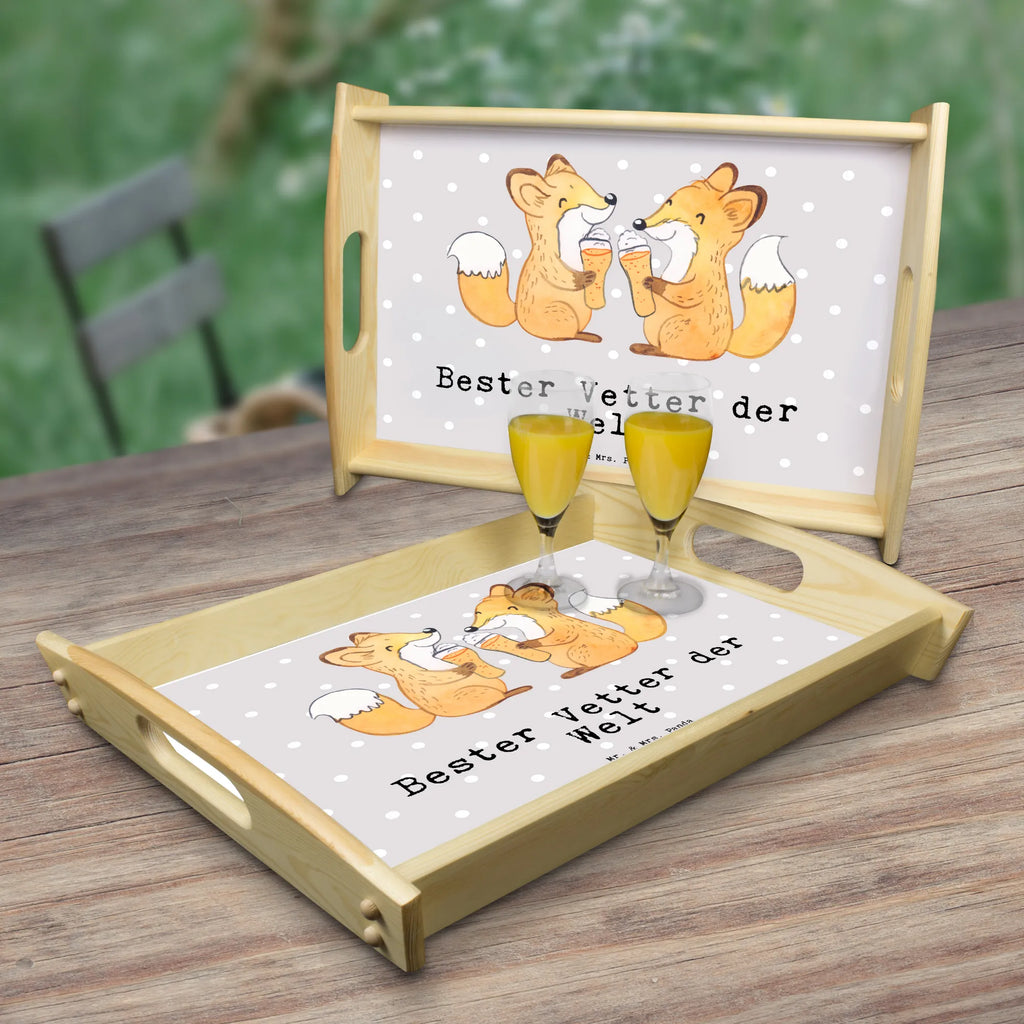 Serving tray Fox Best cousin in the world serving tray, kitchen tray, breakfast tray, wooden tray, tray, for, thank you, gift, giving, birthday, birthday present, gift idea, souvenir, make you happy, gift tip, uncle&#39;s son, cousin, Cousin, kin, aunt&#39;s son, family