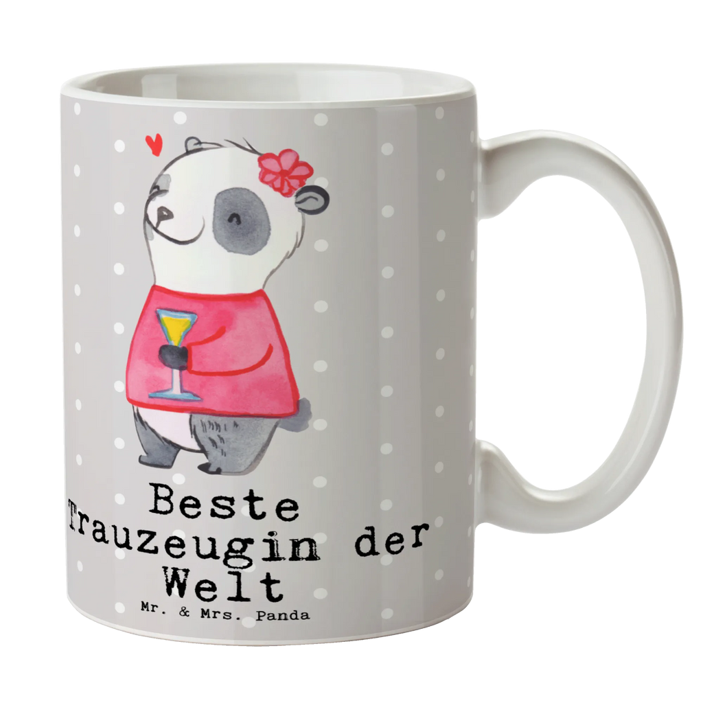 Tasse Panda Beste Trauzeugin der Welt design tasse, statement tasse, Mug, tasse für büro, Kaffeebecher, Bürobecher, kaffeebecher keramik, Kaffeepott, Trinktasse, Bürotasse, Tasse mit Spruch, Keramiktasse, Tasse mit Motiv, Teepott, Sprüchetasse, Becher, Kaffeetasse, Teetasse, Trinkbecher, kaffeetasse bedruckt, Dekotasse, Geschenktasse, Teebecher, Bedruckte Tasse, Henkeltasse, schöne tasse, heißgetränkebecher, kaffeebecher bedruckt, kaffeetasse keramik, Pott, milchkaffeetasse, Motivtasse, Henkelbecher, Coffee Mug, haferl, Tasse, tasse für kaffee, Frühstücksbecher, Frühstückstasse, Keramikbecher, Designtasse, hochwertige tasse, Kakaotasse, Geschenkidee, Geschenk, Schenken, Mitbringsel, Geburtstag, Geburtstagsgeschenk, für, Danke, Dankeschön, Bedanken, Freude machen, Geschenktipp, Standesamt, Trauhzeugin, Braut, Kirche, Trauung, JGA, Freundin, Hochzeit, Heirat, Trauzeugin