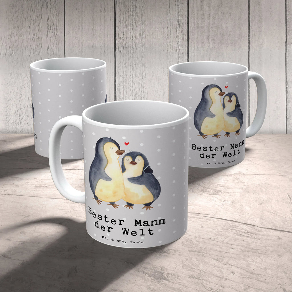 Tasse Pinguin Bester Mann der Welt Keramiktasse, Geschenktasse, Tasse, Tasse mit Zitaten, Porzellantasse, Teetasse, Bürotasse, Tasse mit Motiven, Kaffeetasse, für, Dankeschön, Geschenk, Schenken, Geburtstag, Geburtstagsgeschenk, Geschenkidee, Danke, Bedanken, Mitbringsel, Freude machen, Geschenktipp, Bräutigam, Traummann, Gatte, Ehepartner, Kleinigkeit, Liebling, Ehemann, Partner, Lebensgefährte, Freund, Ehe, Mann, Beste