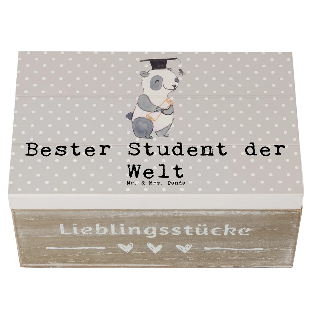 Holzkiste Panda Bester Student der Welt Aufbewahrungskiste, aufbewahrungstruhe, aufbewahrungskisten, Schatulle, Aufbewahrungsbox aus Holz, Holzkiste mit Deckel, Holzkiste, box holz, Aufbewahrungsbox, aufbewahrungsboxen, holztruhen, Holzbox mit Deckel, aufbewahrungskiste mit deckel, kiste holz, holzschatulle, holzkästchen, holzschachtel, truhe holz, Holzboxen, Holzkisten, Aufbewahrungsbox Holz, Holztruhe, Box aus Holz, Holzbox, Holz Aufbewahrungsbox, Schenken, Bedanken, Dankeschön, Geschenkidee, Geburtstag, Geschenk, Geburtstagsgeschenk, Danke, Mitbringsel, Geschenktipp, für, Freude machen, Lustig, Witzig, Student, Hochschule, Studenten, Sohn, Universität, Uni, Alumni, Abschluss, Studium, Spaß, Musterschüler, Studienabschluss