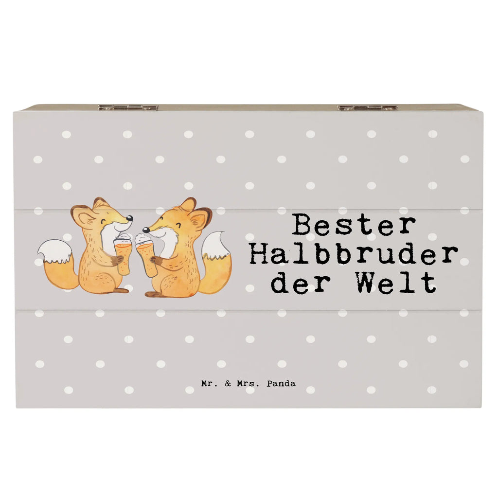 Holzkiste Fuchs Bester Halbbruder der Welt Aufbewahrungsbox, Dekokiste, Erinnerungskiste, Erinnerungsbox, Schatzkiste, Schatulle, XXL, Geschenkbox, Kiste, Holzkiste, Truhe, Geschenkdose, für, Dankeschön, Geschenk, Schenken, Geburtstag, Geburtstagsgeschenk, Geschenkidee, Danke, Bedanken, Mitbringsel, Freude machen, Geschenktipp, Kleinigkeit, Halbbruder, Stiefgeschwister, Brother, Schwester, Familie, Bester, Geschwister, Bruderherz, Brudi, Stief, Stiefbruder, Bruder, Sohn