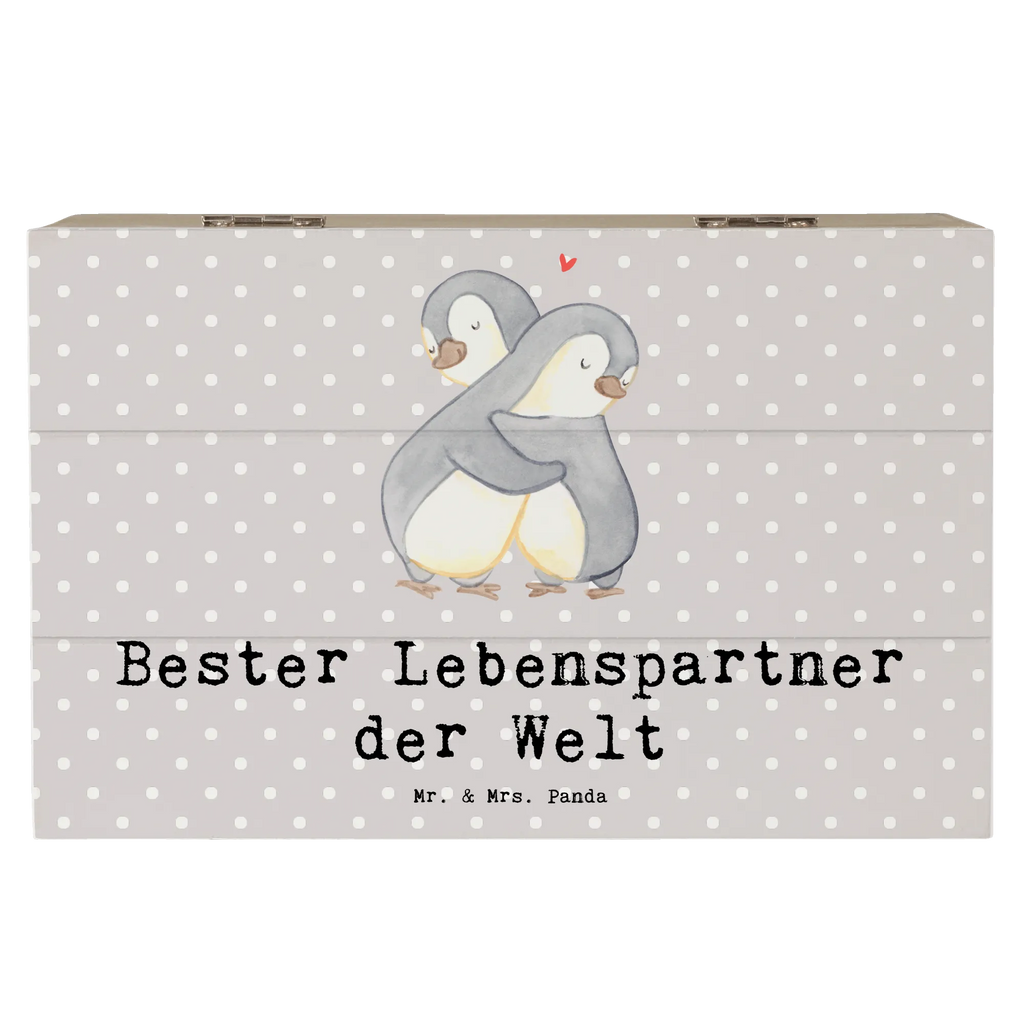Holzkiste Pinguin Bester Lebenspartner der Welt Truhe, Dekokiste, Holzkiste, Erinnerungskiste, XXL, Aufbewahrungsbox, Erinnerungsbox, Geschenkbox, Schatulle, Schatzkiste, Geschenkdose, Kiste, für, Dankeschön, Geschenk, Schenken, Geburtstag, Geburtstagsgeschenk, Geschenkidee, Danke, Bedanken, Mitbringsel, Freude machen, Geschenktipp, Freundin, verliebt, Freund, Liebe, Ehefrau, Hochzeitstag, Ehemann, Partner, Ehepartner, Lebenspartner