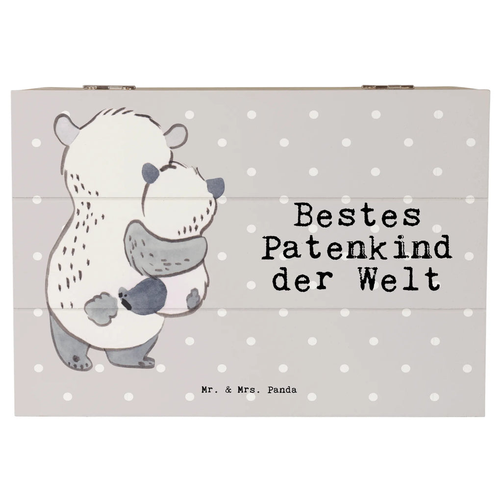 Holzkiste Panda Bestes Patenkind der Welt Schatulle, Kiste, Dekokiste, Truhe, Holzkiste, Geschenkbox, Erinnerungskiste, Geschenkdose, Aufbewahrungsbox, XXL, Erinnerungsbox, Schatzkiste, für, Dankeschön, Geschenk, Schenken, Geburtstag, Geburtstagsgeschenk, Geschenkidee, Danke, Bedanken, Mitbringsel, Freude machen, Geschenktipp, Taufe, Täufling, Tauffeier, Patenkind, Nichte, Neffe, Paten Kind, Patenonkel, Taufgeschenk, Patentante, Pate