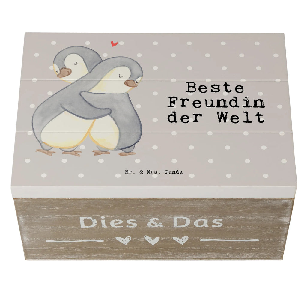 Holzkiste Pinguin Beste Freundin der Welt Erinnerungsbox, Erinnerungskiste, Holzkiste, Schatulle, Geschenkdose, Truhe, XXL, Kiste, Schatzkiste, Aufbewahrungsbox, Geschenkbox, Dekokiste, für, Dankeschön, Geschenk, Schenken, Geburtstag, Geburtstagsgeschenk, Geschenkidee, Danke, Bedanken, Mitbringsel, Freude machen, Geschenktipp, Frau, Freundin, bff, Freundinnen, Ehefrau, bae, Spruch, beste Freundin, Freundschaft. Liebste, beste, Jahrestag