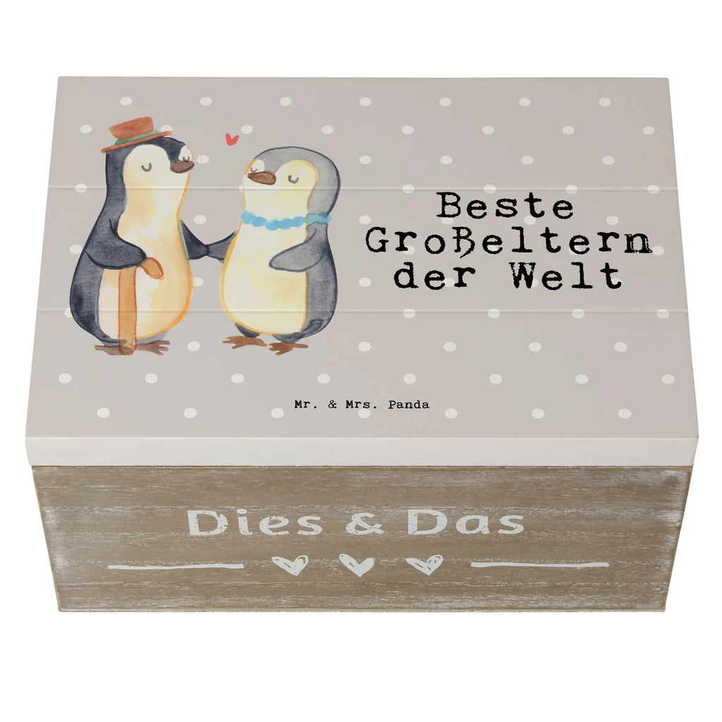 Wooden chest penguin Best grandparents in the world treasure chest, memory box, chest, casket, box, storage box, decorative box, XXL, Wooden box, for, thank you, gift, giving, birthday, birthday present, gift idea, souvenir, make you happy, gift tip, grandfather, oppi, oppa, grandpa. Grandpa, grandchild, Grandparents, grandmother, granddaughter, little thing, grandson, grandma, grandpa, best, grandparents