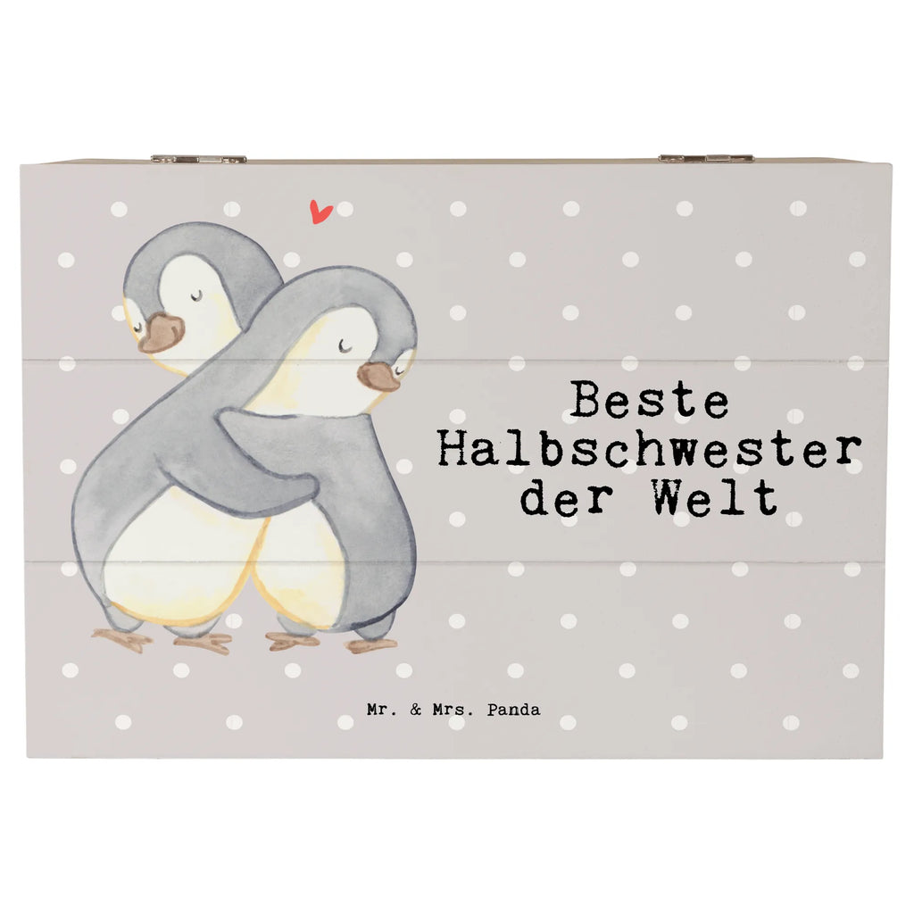 Holzkiste Pinguin Beste Halbschwester der Welt Holzkisten, Aufbewahrungsbox aus Holz, holzschachtel, Holzbox, Aufbewahrungsbox Holz, Holzkiste mit Deckel, holztruhen, Aufbewahrungskiste, holzschatulle, kiste holz, Schatulle, Holzkiste, holzkästchen, box holz, Aufbewahrungsbox, truhe holz, aufbewahrungstruhe, aufbewahrungskiste mit deckel, Holz Aufbewahrungsbox, Holztruhe, Holzboxen, aufbewahrungsboxen, aufbewahrungskisten, Holzbox mit Deckel, Box aus Holz, Schenken, Bedanken, Dankeschön, Geschenkidee, Geburtstag, Geschenk, Geburtstagsgeschenk, Danke, Mitbringsel, Geschenktipp, für, Freude machen, Liebe, Halbschwester, Kinder, Stiefschwester, Stiefgeschwister, Schwester, Kleinigkeit, Schwesterherz, Beste, Sister, Geschwister, Familie, Schwestern, Tochter