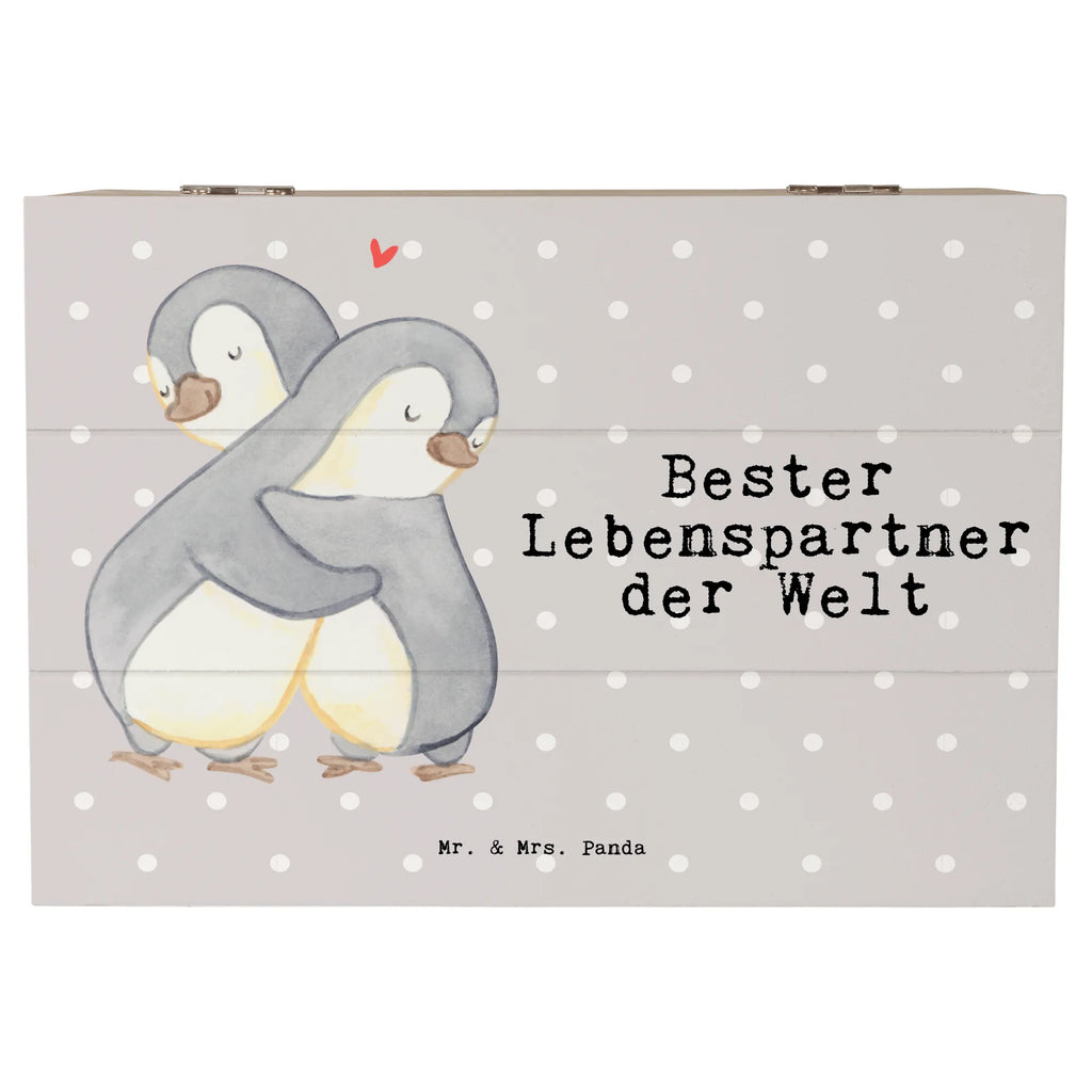 Holzkiste Pinguin Bester Lebenspartner der Welt Truhe, Dekokiste, Holzkiste, Erinnerungskiste, XXL, Aufbewahrungsbox, Erinnerungsbox, Geschenkbox, Schatulle, Schatzkiste, Geschenkdose, Kiste, für, Dankeschön, Geschenk, Schenken, Geburtstag, Geburtstagsgeschenk, Geschenkidee, Danke, Bedanken, Mitbringsel, Freude machen, Geschenktipp, Freundin, verliebt, Freund, Liebe, Ehefrau, Hochzeitstag, Ehemann, Partner, Ehepartner, Lebenspartner
