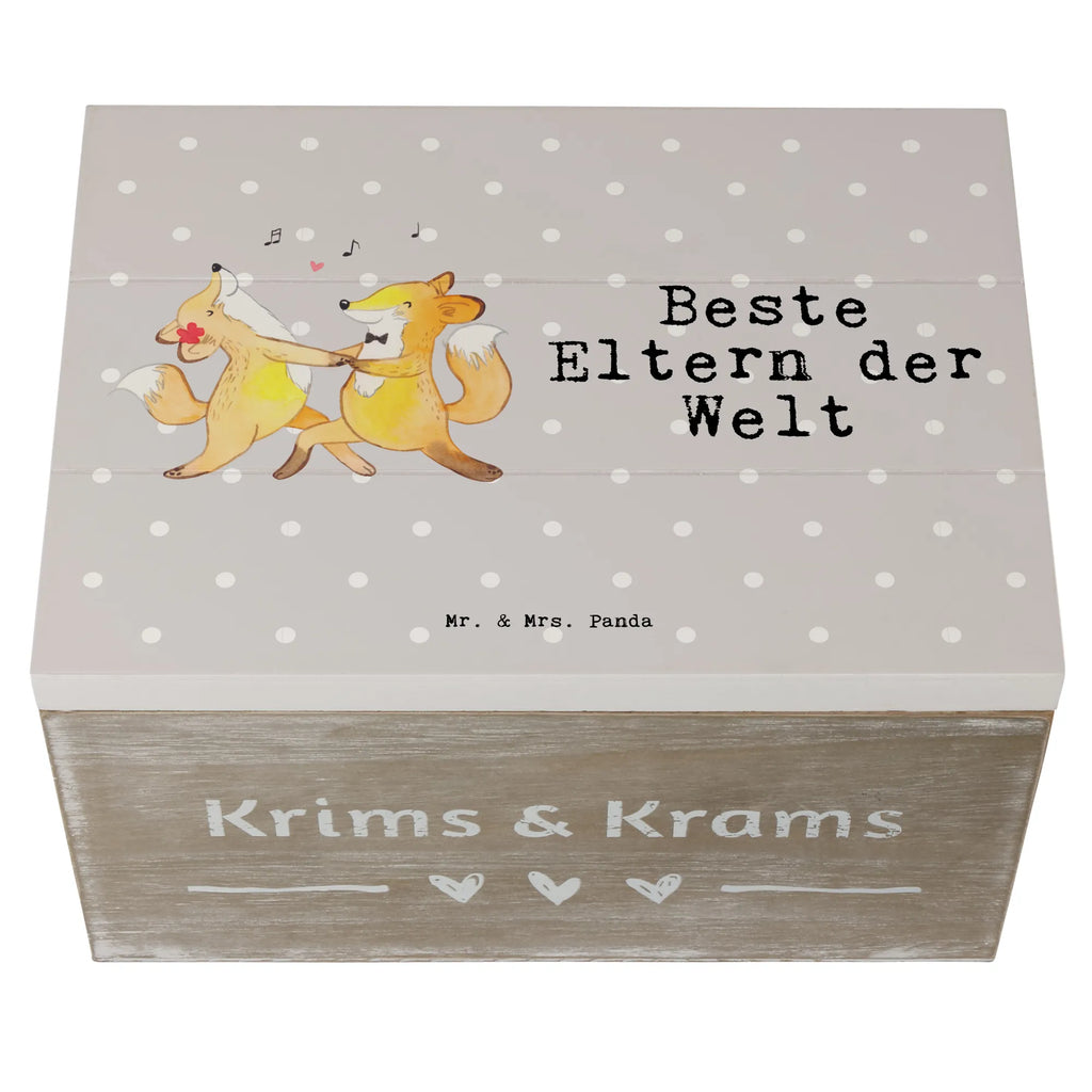 Holzkiste Fuchs Beste Eltern der Welt Geschenkdose, Aufbewahrungsbox, XXL, Holzkiste, Erinnerungsbox, Schatulle, Schatzkiste, Geschenkbox, Truhe, Kiste, Dekokiste, Erinnerungskiste, für, Dankeschön, Geschenk, Schenken, Geburtstag, Geburtstagsgeschenk, Geschenkidee, Danke, Bedanken, Mitbringsel, Freude machen, Geschenktipp, Mami, Eltern, Papi, Erzeuger, Elternpaar, Mama und Papa, Papa, Mama, Familie