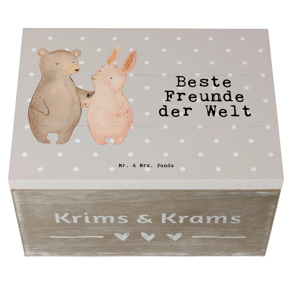 Holzkiste Hase Beste Freunde der Welt Erinnerungskiste, Kiste, Truhe, Aufbewahrungsbox, Schatulle, Dekokiste, Geschenkbox, XXL, Holzkiste, Geschenkdose, Erinnerungsbox, Schatzkiste, für, Dankeschön, Geschenk, Schenken, Geburtstag, Geburtstagsgeschenk, Geschenkidee, Danke, Bedanken, Mitbringsel, Freude machen, Geschenktipp, Freundin, bae, Freundschaft, Kumpel, bff, Freund, Freunde, Clique, best friends