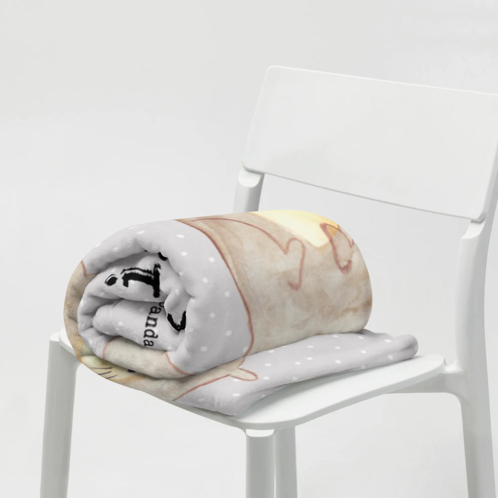 Personalizowany koc wydra Najlepszy partner na świecie dla, Dziękuję, Prezent, Wręczyć, Urodziny, Prezent urodzinowy, Pomysł na prezent, Podziękować, Upominek, Sprawić radość, Tip na prezent