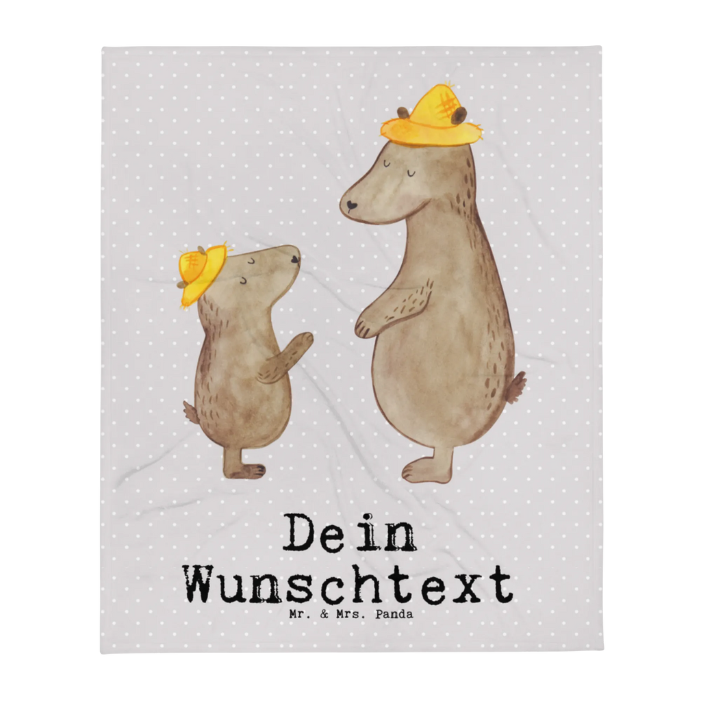 Personalisierte Decke Bär Bester Vati der Welt Kuscheldecke bedrucken, Personalisierte Decke, Decke mit Namen, Kuscheldecke mit Namen, Decke bedrucken, für, Dankeschön, Geschenk, Schenken, Geburtstag, Geburtstagsgeschenk, Geschenkidee, Danke, Bedanken, Mitbringsel, Freude machen, Geschenktipp, Geschenk Vater, Paps, Daddy, Papa, Vati, Vater, Dad, Mann, Bester, Papi, Kleinigkeit, Eltern, Familie
