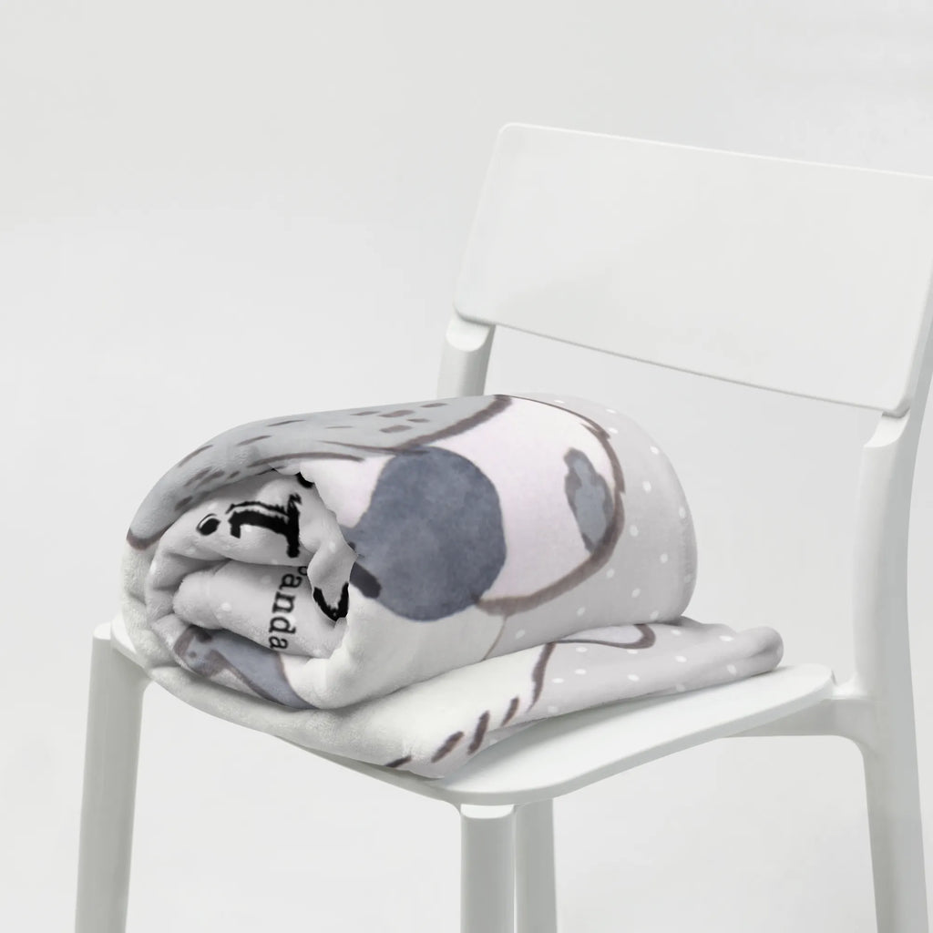 Personalizowany koc Panda Najlepsi rodzice zastępczy na świecie dla, Dziękuję, Prezent, Wręczyć, Urodziny, Prezent urodzinowy, Pomysł na prezent, Podziękować, Upominek, Sprawić radość, Tip na prezent