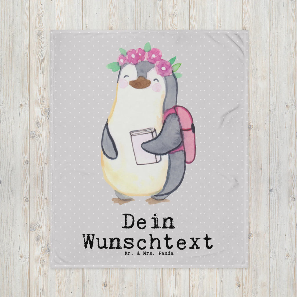 Personalisierte Decke Pinguin Beste Studentin der Welt Kuscheldecke bedrucken, Decke mit Namen, Personalisierte Decke, Decke bedrucken, Kuscheldecke mit Namen, für, Dankeschön, Geschenk, Schenken, Geburtstag, Geburtstagsgeschenk, Geschenkidee, Danke, Bedanken, Mitbringsel, Freude machen, Geschenktipp, Universität, Abschluss, Alumni, Studium, Spaß, Studienabschluss, lustig, Musterschülerin, Uni, Tochter, Hochschule, Studentin, Studenten, witzig