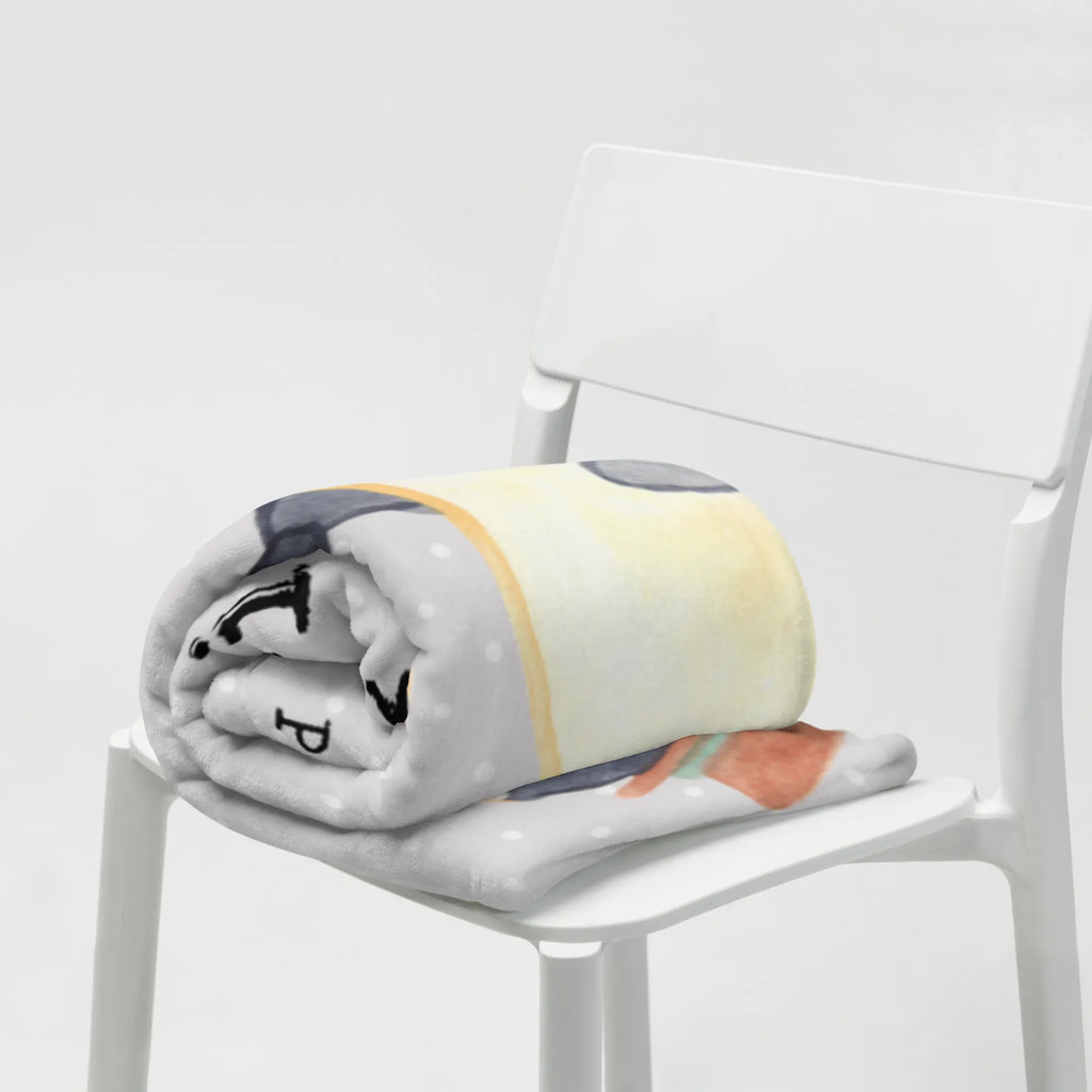 Personalizowany koc Pingwin Najlepsi pradziadkowie na świecie dla, Dziękuję, Prezent, Wręczyć, Urodziny, Prezent urodzinowy, Pomysł na prezent, Podziękować, Upominek, Sprawić radość, Tip na prezent