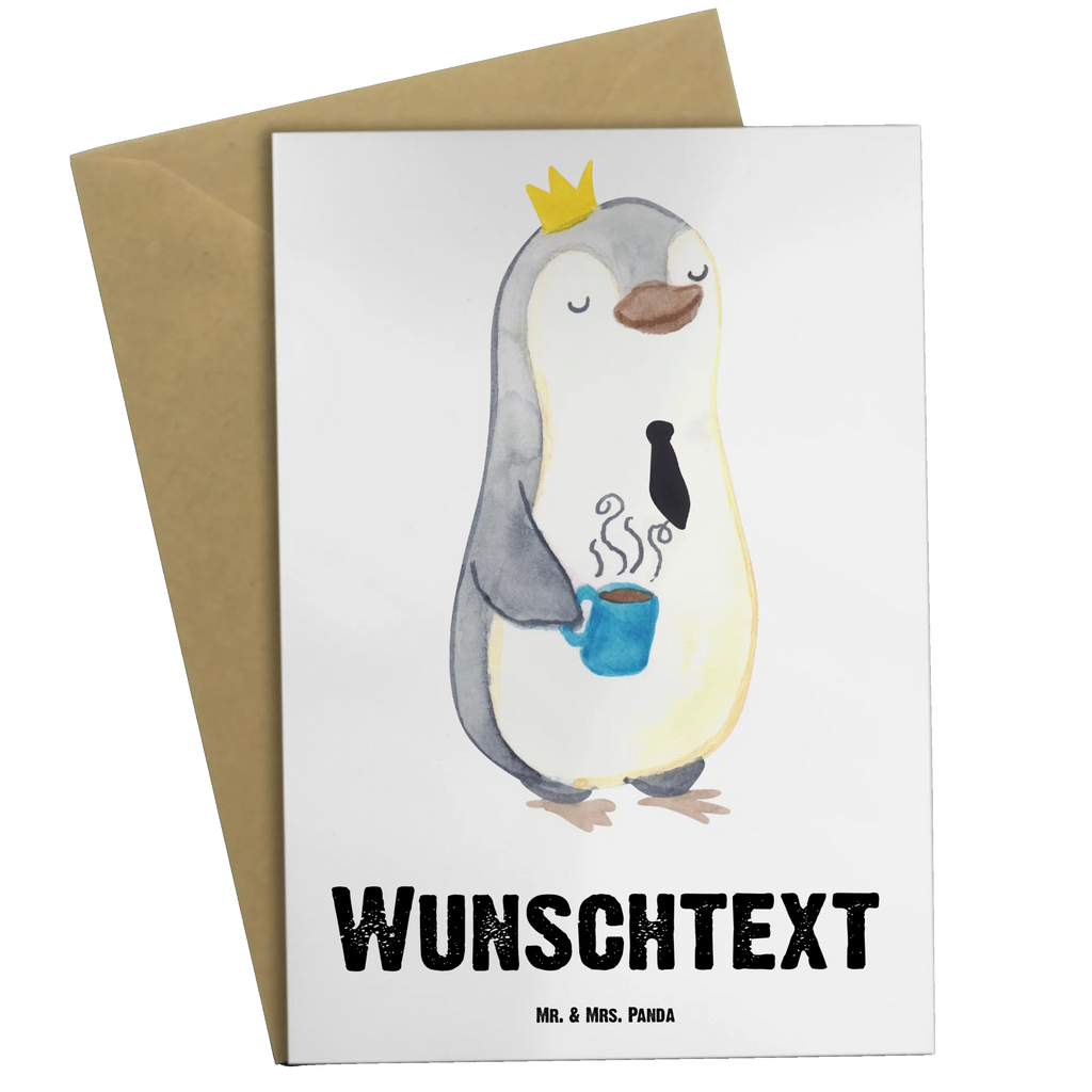 Personalised greetings card penguin Best son in law for, thank you, gift, giving, birthday, birthday present, gift idea, souvenir, make you happy, gift tip, wife, marriage, daughter, son&#39;s wife, by marriage, wedding, Son-in-law