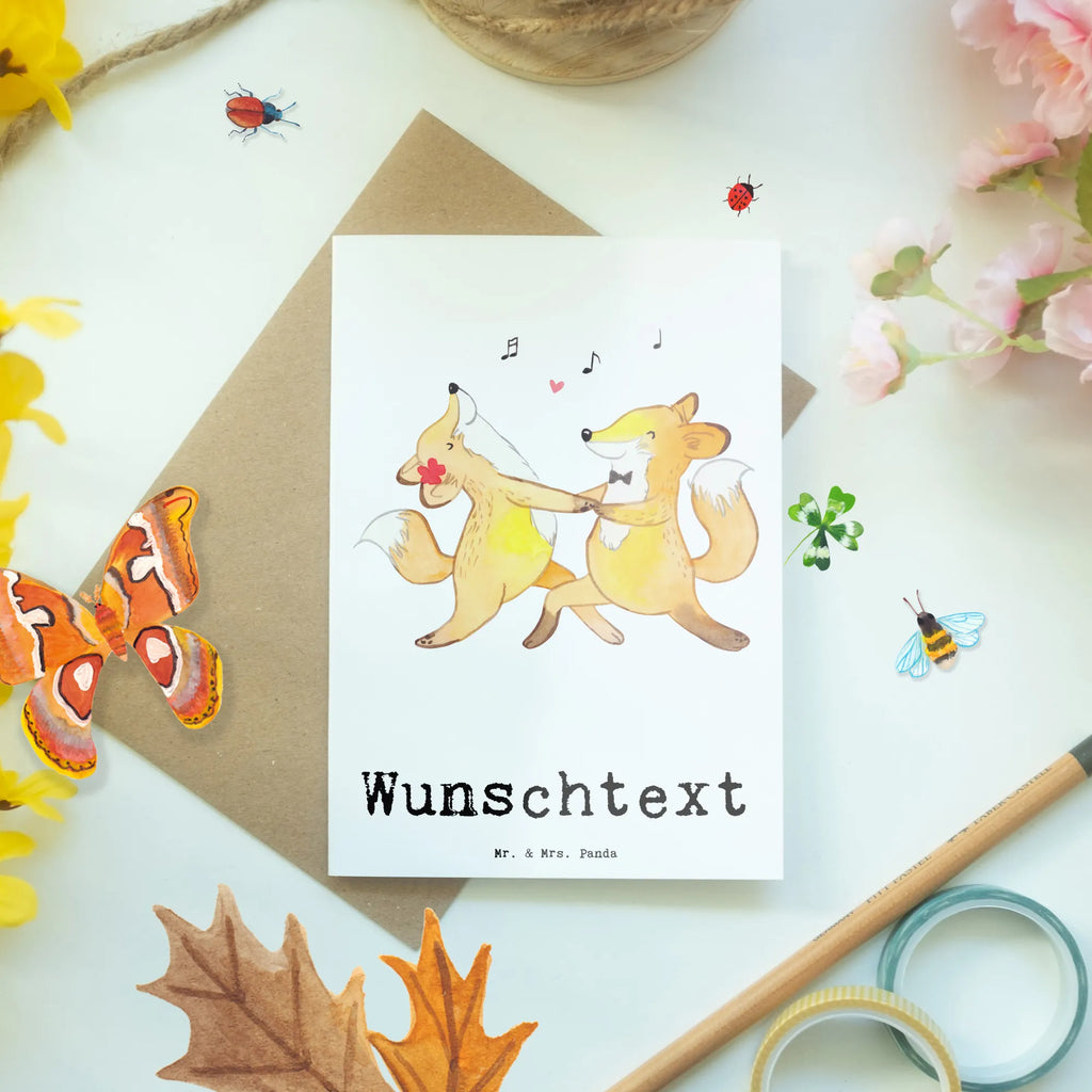 Personalised greetings card Fox Best parents in the world for, thank you, gift, giving, birthday, birthday present, gift idea, souvenir, make you happy, gift tip, daddy, producer, family, parents, mom, dad, mommy, parents couple, mom and dad