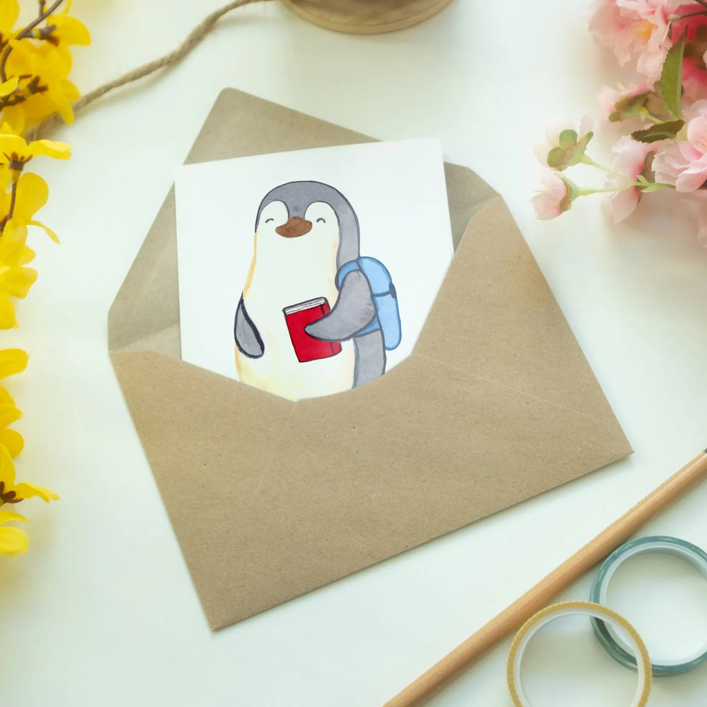 Personalised greetings card penguin Best grandson in the world for, thank you, gift, giving, birthday, birthday present, gift idea, souvenir, make you happy, gift tip, grandchild, christening, child from son, grandson, child from daughter, grandpa, Grandson, grandma