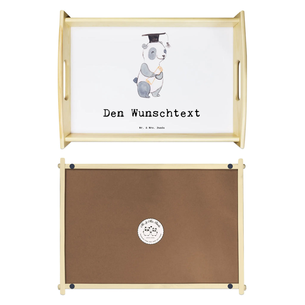 Personalisiertes Serviertablett Panda Beste Studentin der Welt Tablett mit Namen, Personalisiertes Küchentablett, Personalisiertes Tablett, Serviertablett mit Namen, Personalisiertes Holztablett, Personalisiertes Dekotablett, Personalisiertes Frühstückstablett, Personalisiertes Serviertablett, für, Dankeschön, Geschenk, Schenken, Geburtstag, Geburtstagsgeschenk, Geschenkidee, Danke, Bedanken, Mitbringsel, Freude machen, Geschenktipp, Studium, Universität, Tochter, lustig, Hochschule, Spaß, witzig, Uni, Studenten, Studienabschluss, Musterschülerin, Abschluss, Alumni, Studentin