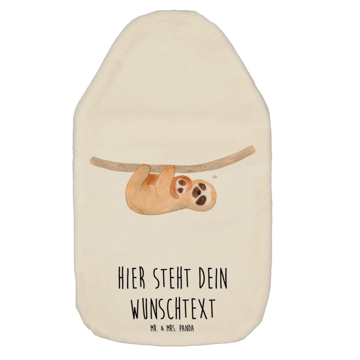 Personalised hot water bottle sloth child Sloth, sloth, trend animal, baby, mother, mom, child, love, birth